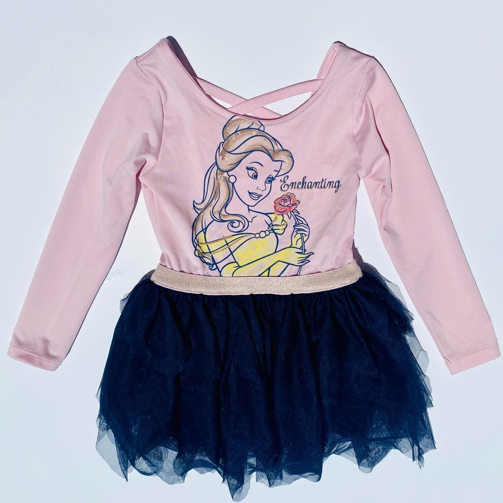 Disney Princess Belle Leotard Tutu Dress size 3t